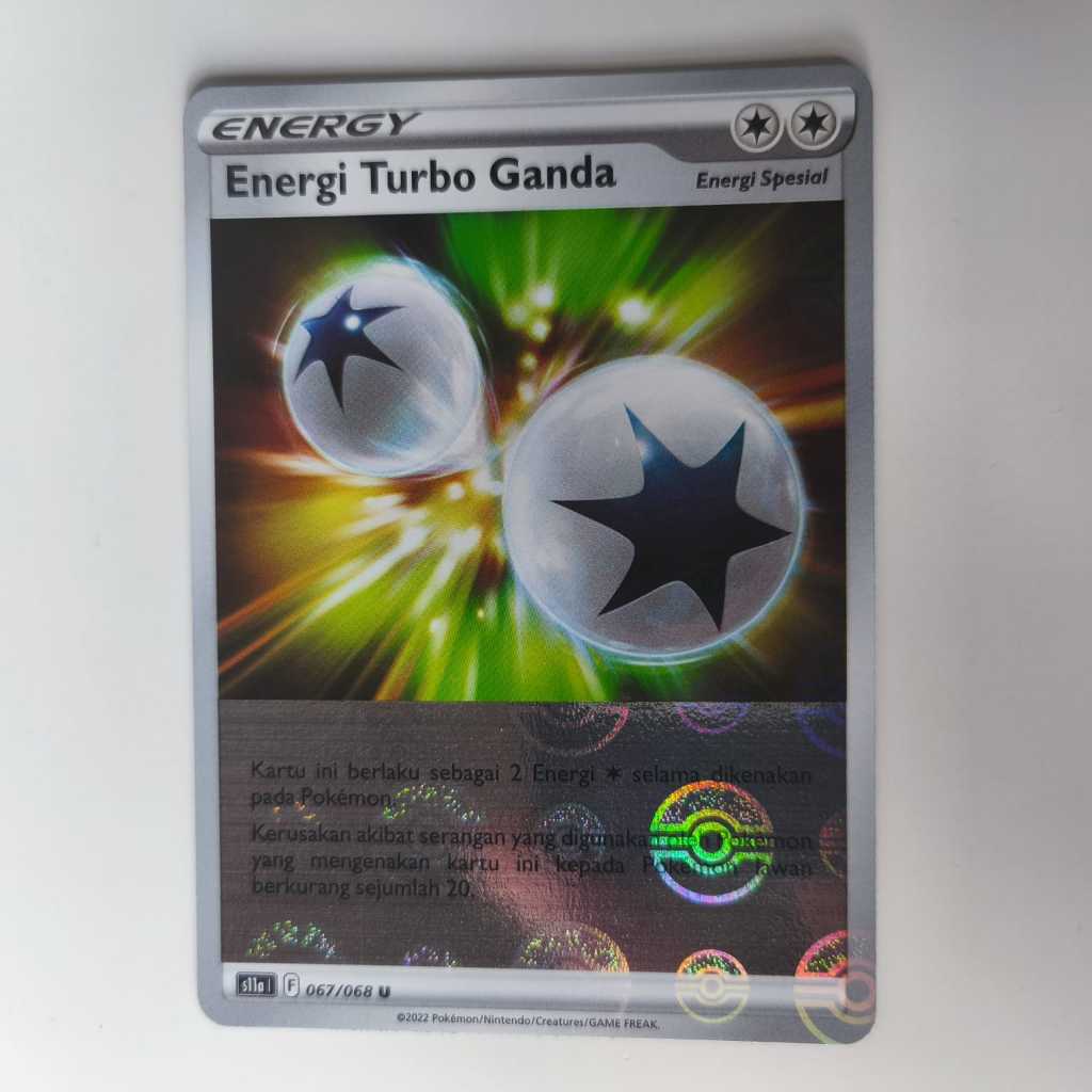 Energi Turbo Ganda (Energi Spesial) Reverse Holo Foil U s11a  067/068 - Pokemon TCG Indonesia