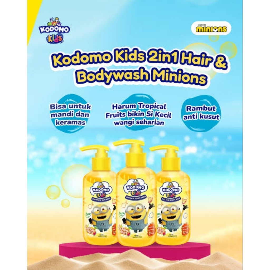 Kodomo Sabun bayi 2in1 Minion