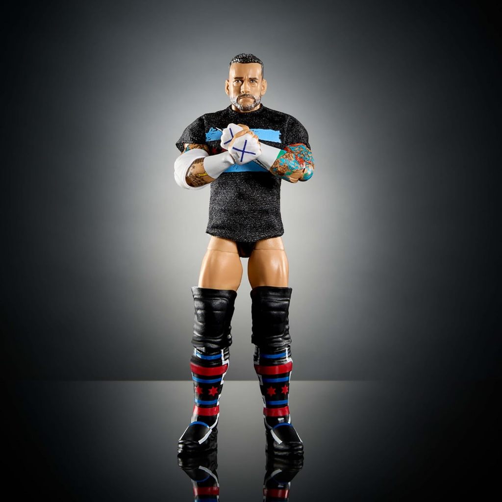 Mattel Wwe Elite Action Figure & Accessories, Series #115 6-Inch Collectible Cm Punk