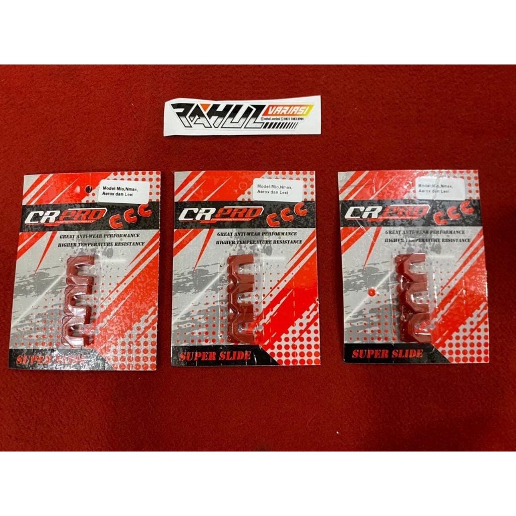 SLIDER ROLLER NMAX XEON  MIO M3 MIO SKARET RUMAH ROLLER KARET SLIDER CR PRO