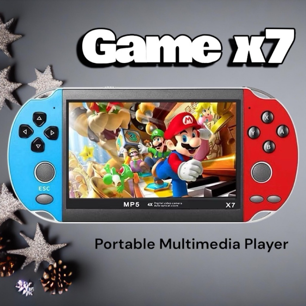Game PSP X7 4.3 inch, Game Boy untuk Anak