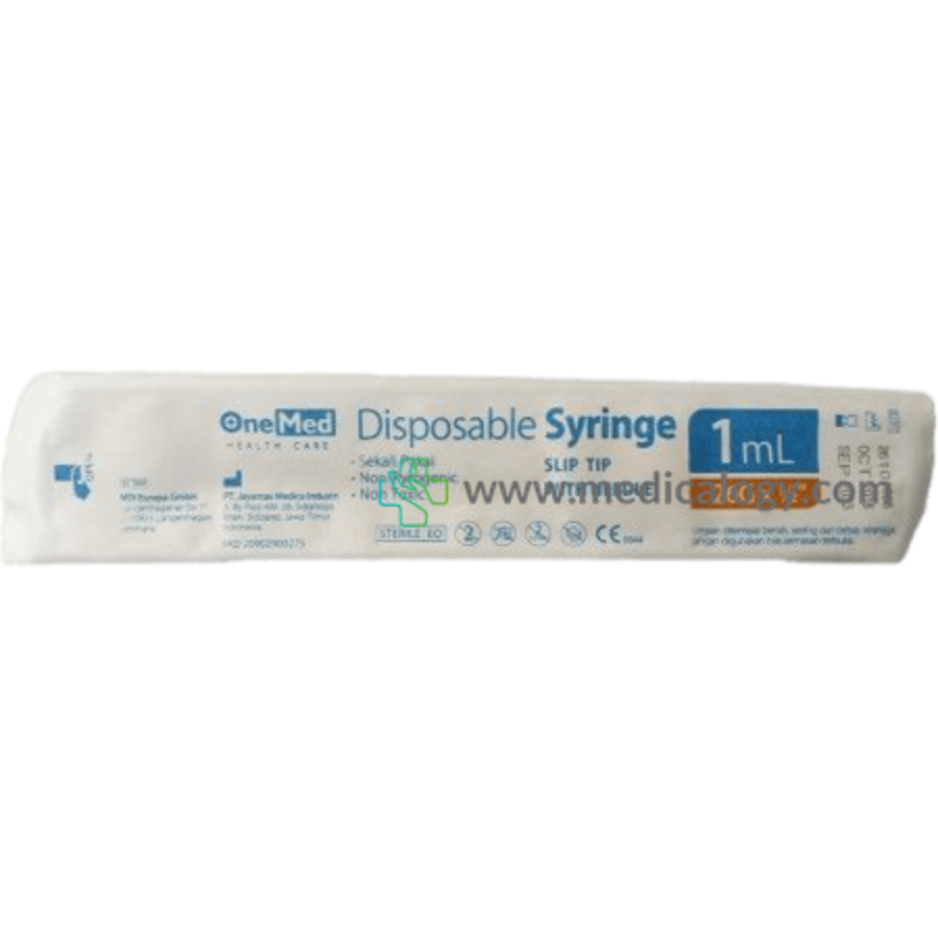 OneMed Spuit 1 CC Insulin Ecer