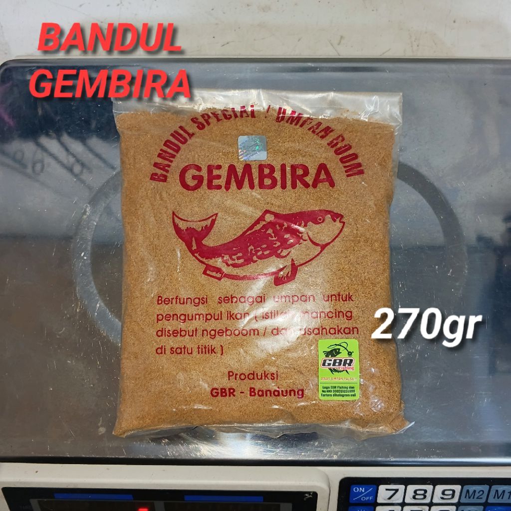 PELET GEMBIRA BESAR / BANDUL GEMBIRA / GBR / BOOM GEMBIRA / BANDUL SPESIAL