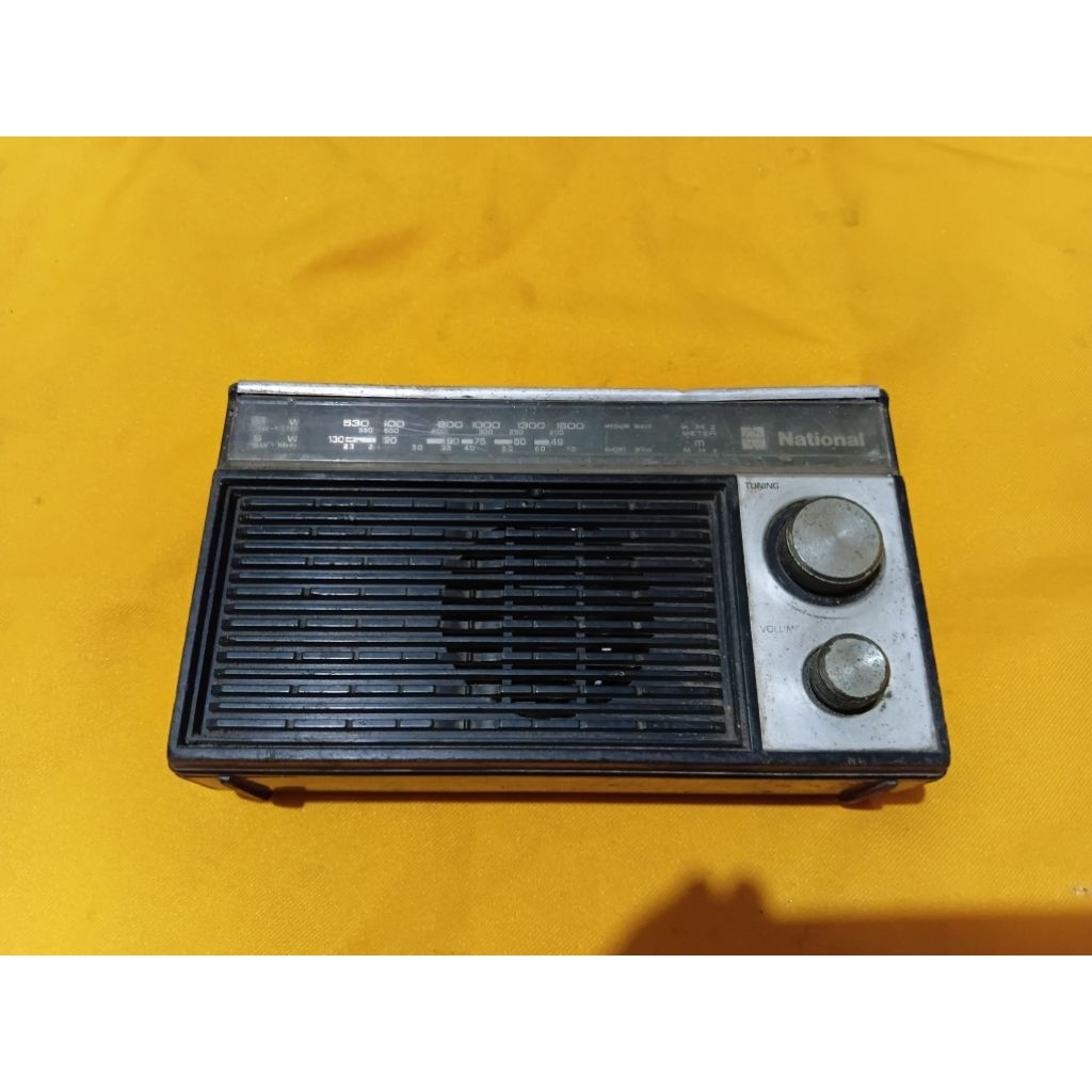 radio national fm am  vintage jadul [mati]