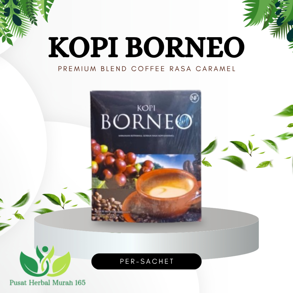 [Per-sachet] Jual BORNEO COFFEE | kopi borneo kopi herbal