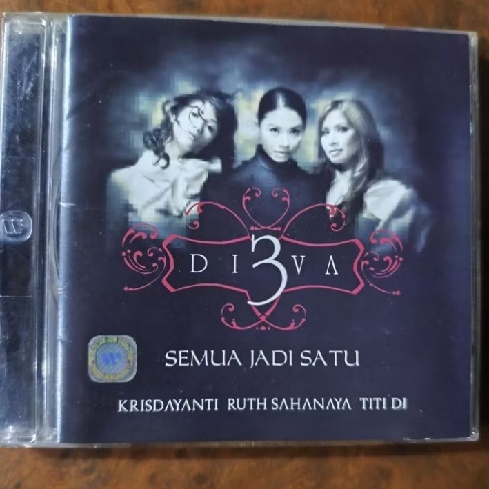 CD Musik original 3 DIVA Semua Jadi Satu