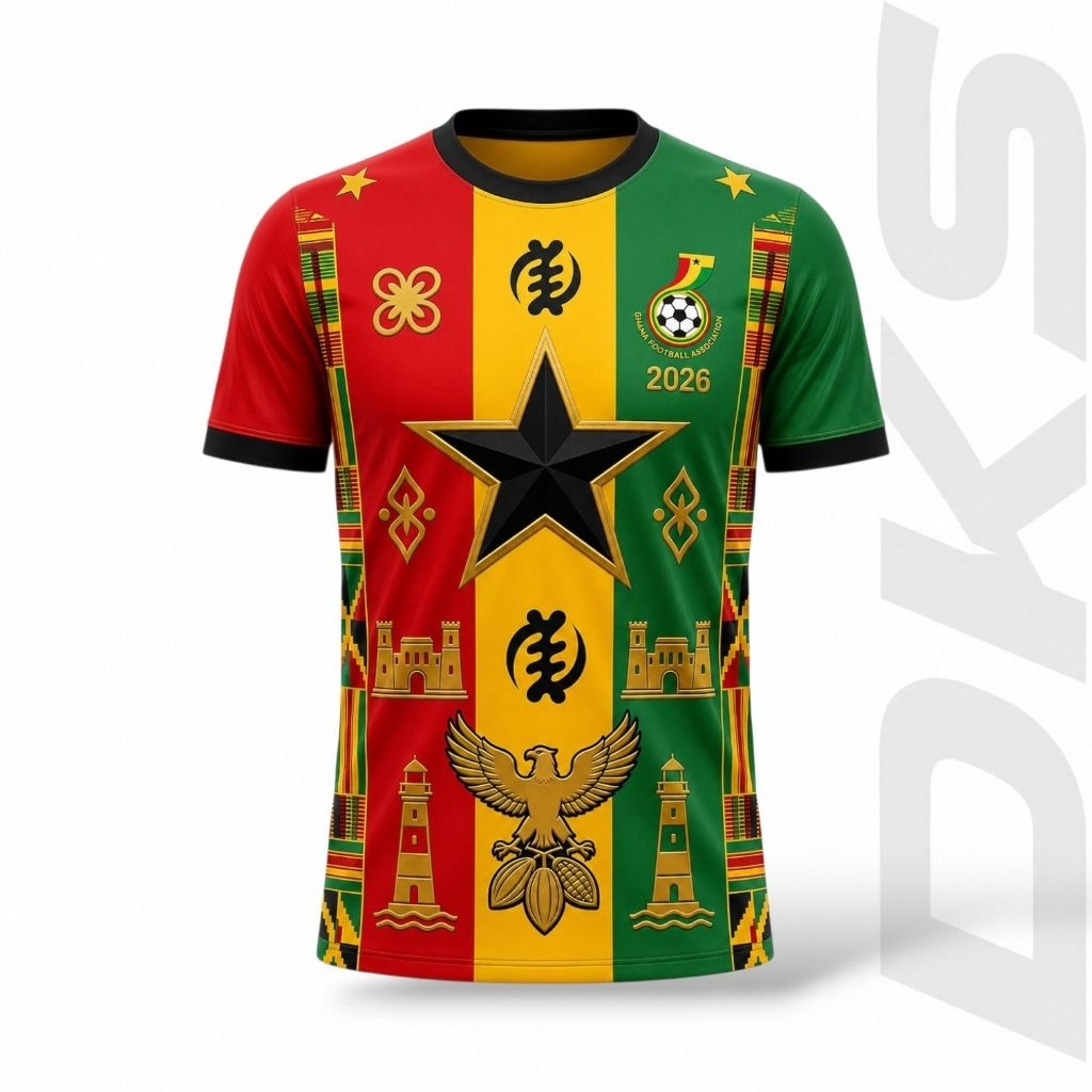 Jersey Ghana Fantasy Kit 2026 Full Printing