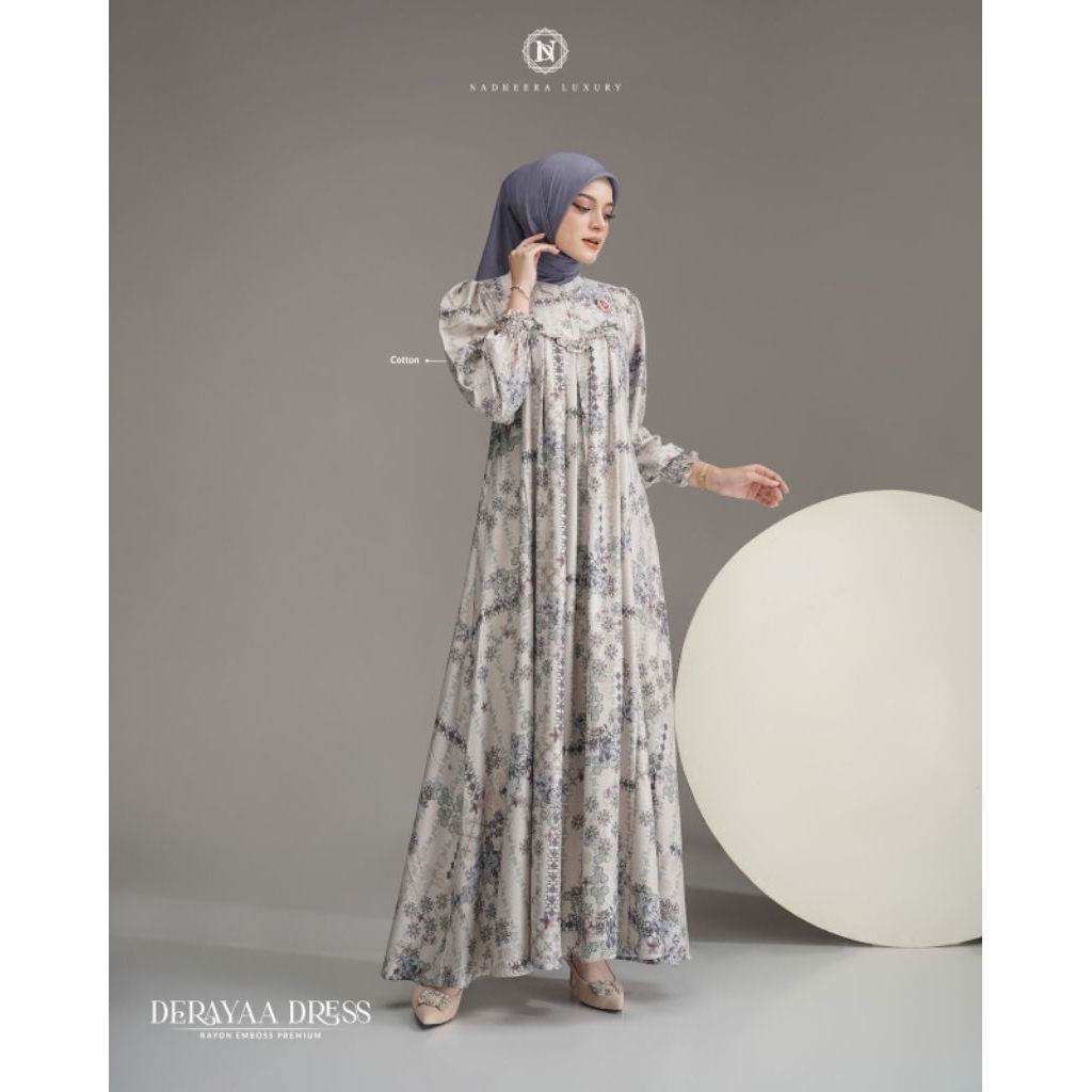NADHEERA DERAYAA GAMIS NADHEERA DERAYAA GAMIS RAYON EMBOSS GAMIS KONDANGAN