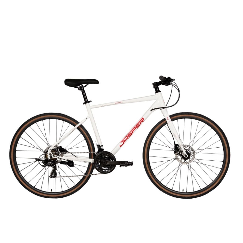 SEPEDA GUNUNG HYBRID DEWASA ELEMENT JASPER 700c SHIMANO TOURNEY 300 / ELEMENT HYBRID JASPER HYDRAULI