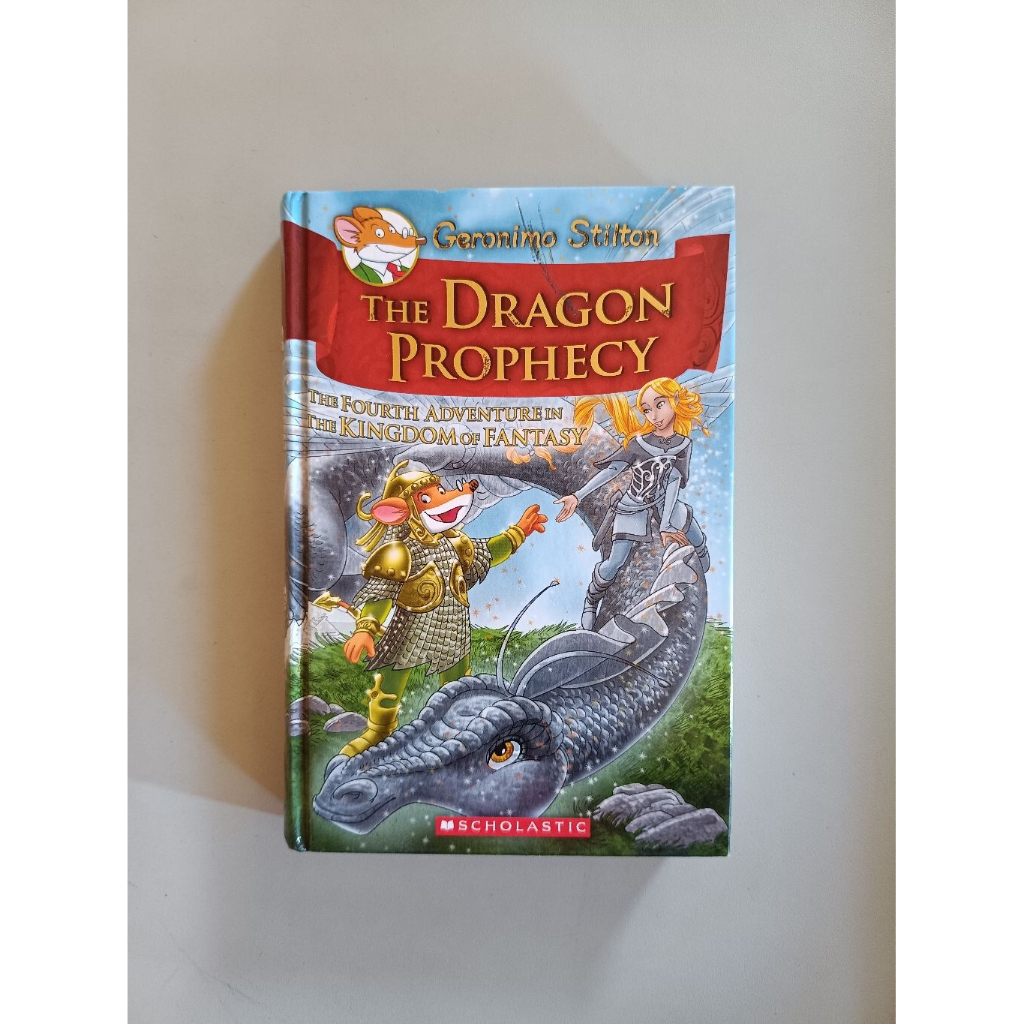 (ORIGINAL, ENGLISH, HC) THE DRAGON PROPHECY GERONIMO STILTON