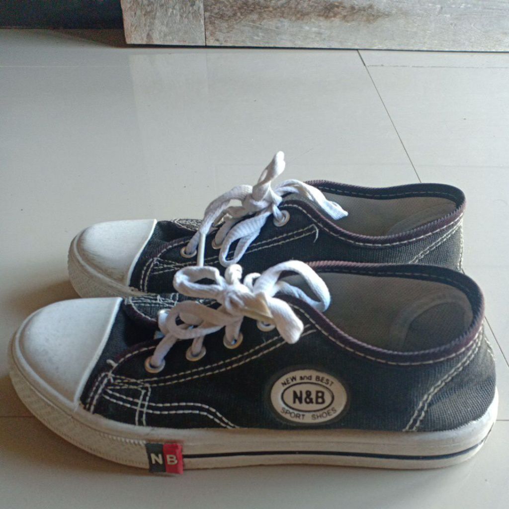 sepatu sekolah NB cewek cowok TK SD SMP