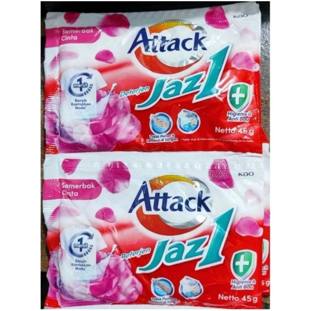 Attack Jazz1 Softener Roseberry 40gr/ Roseblossom 45gr/ Freshlily 45gr