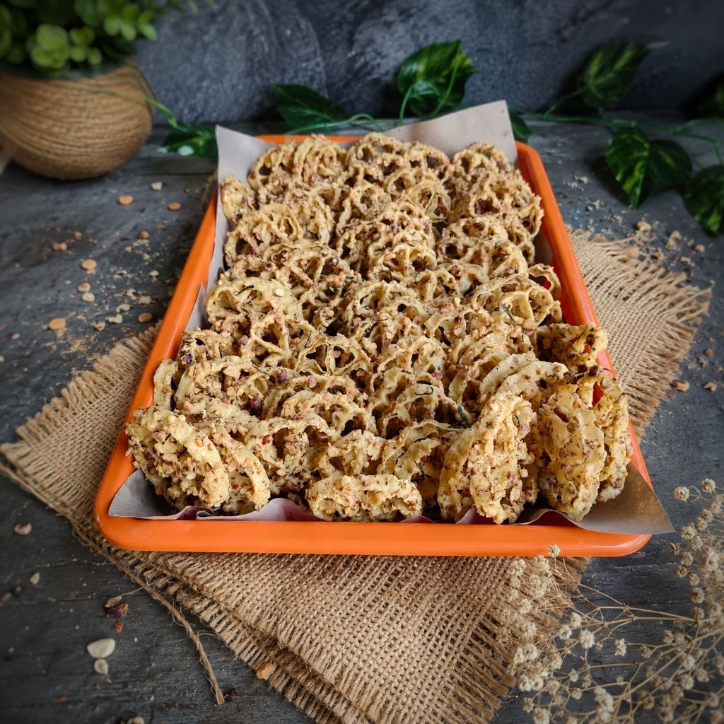 Peyek kacang Toples 10 liter