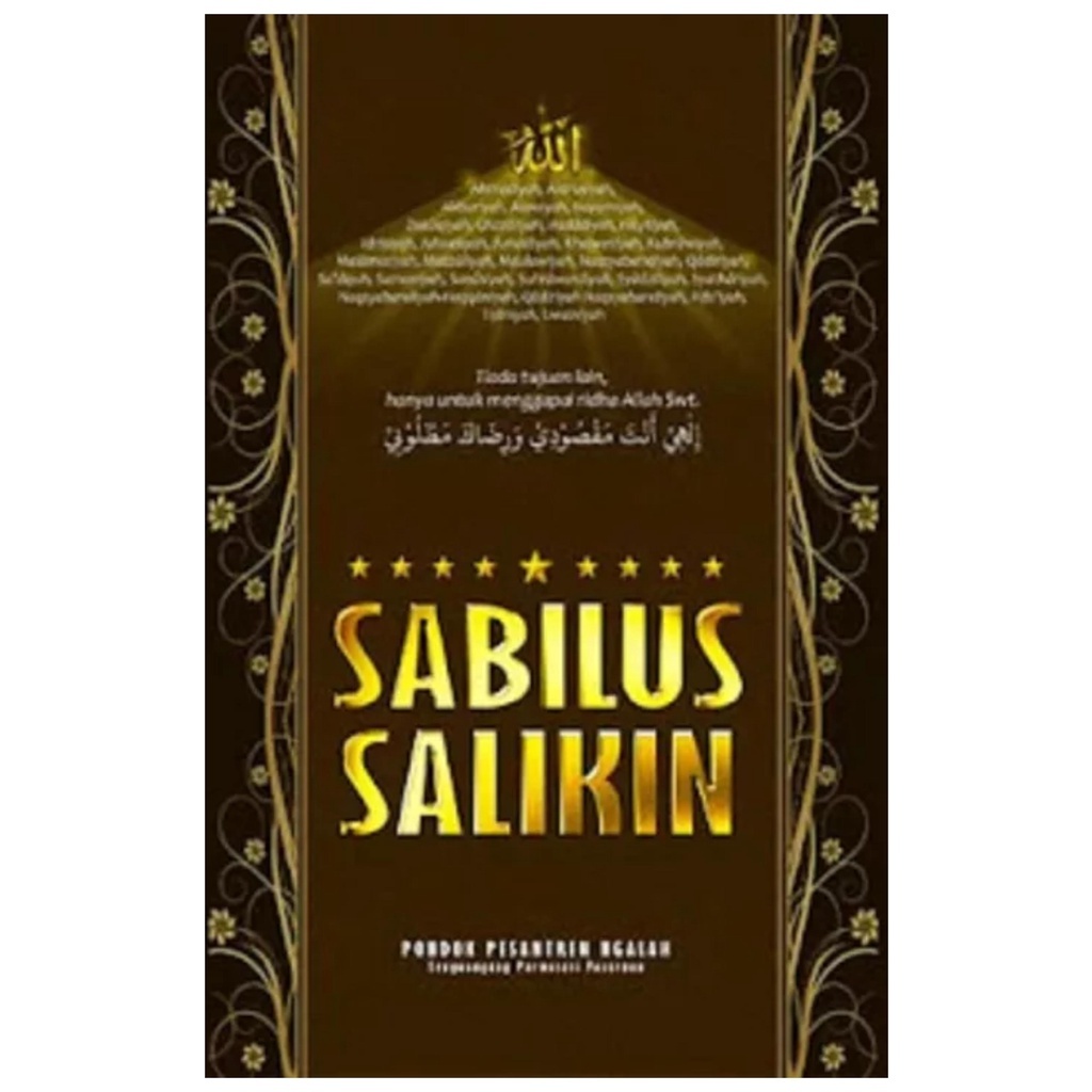 Buku SABILUS SALIKIN; ENSIKLOPEDIA 30 THARIQAH (HARD COVER) - B5