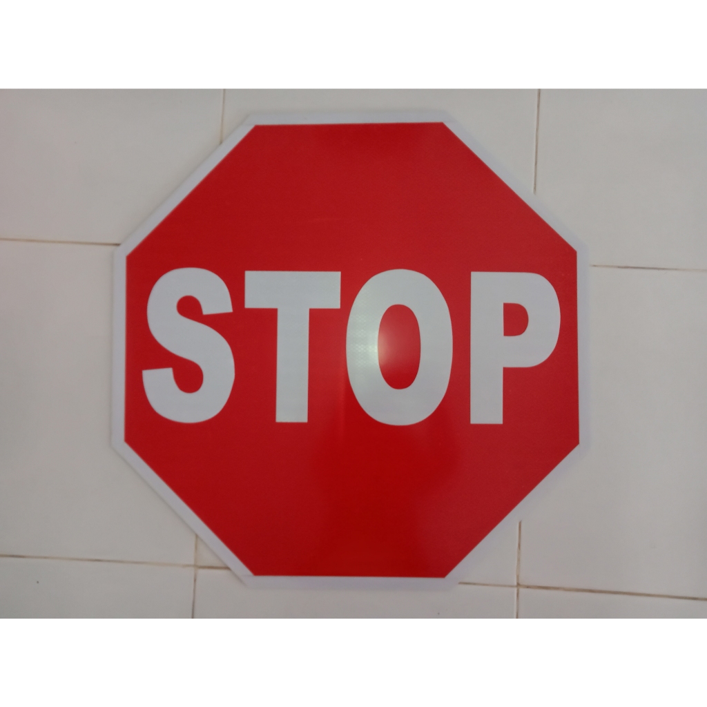Daun Rambu " Stop " Outdoor