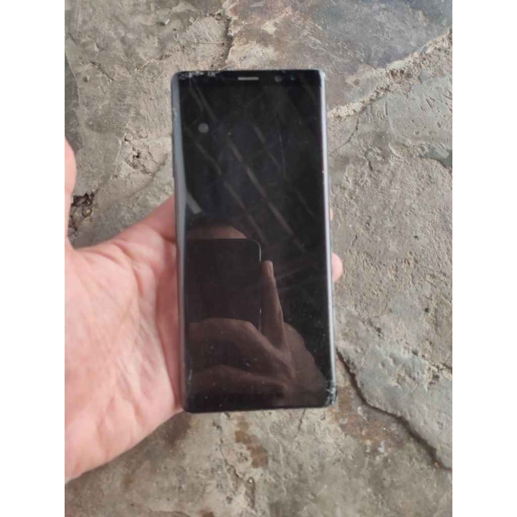 SAMSUNG NOTE 8 6/64 SEIN mesin normal. minus LCD. bahan dex