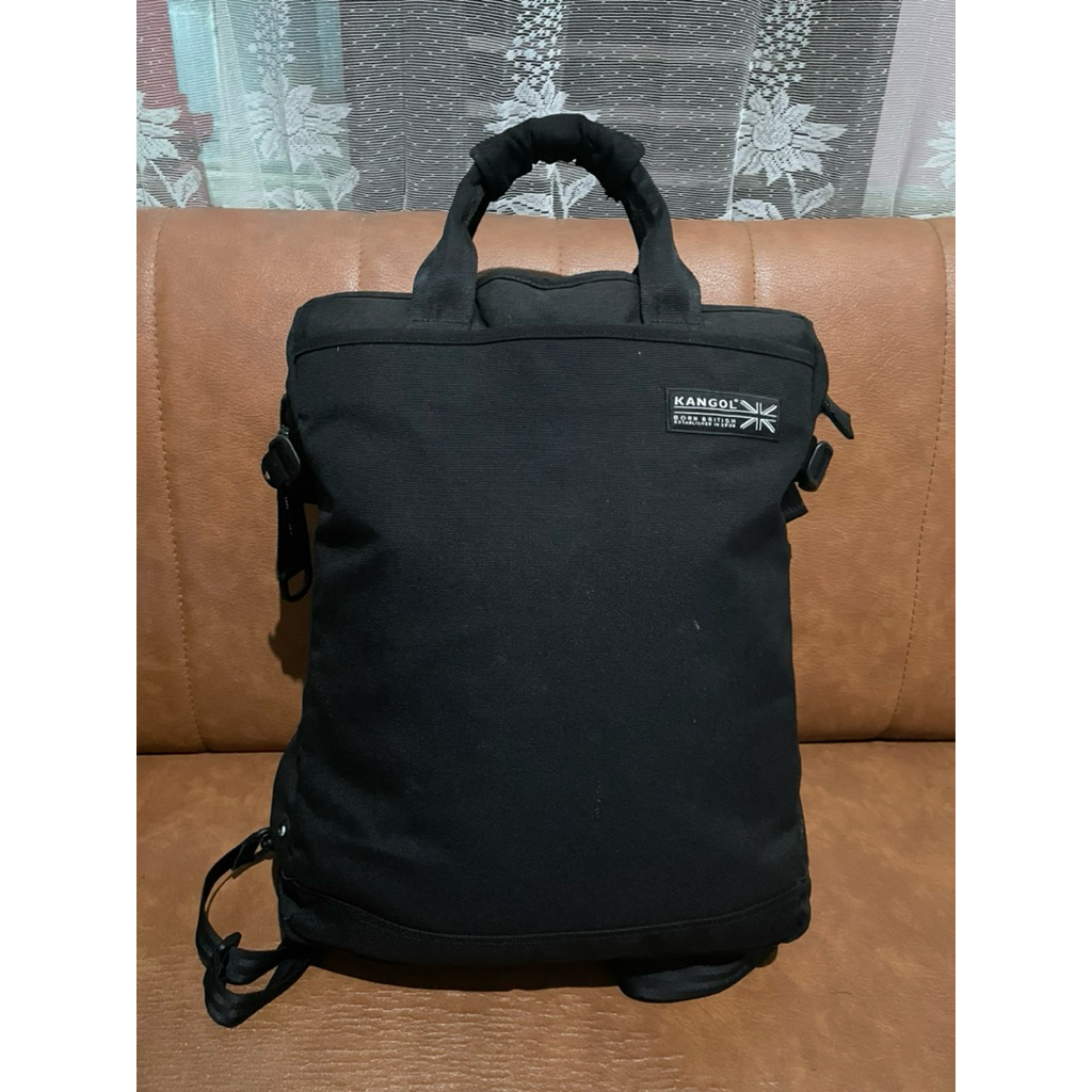 TAS RANSEL KANGOL HITAM