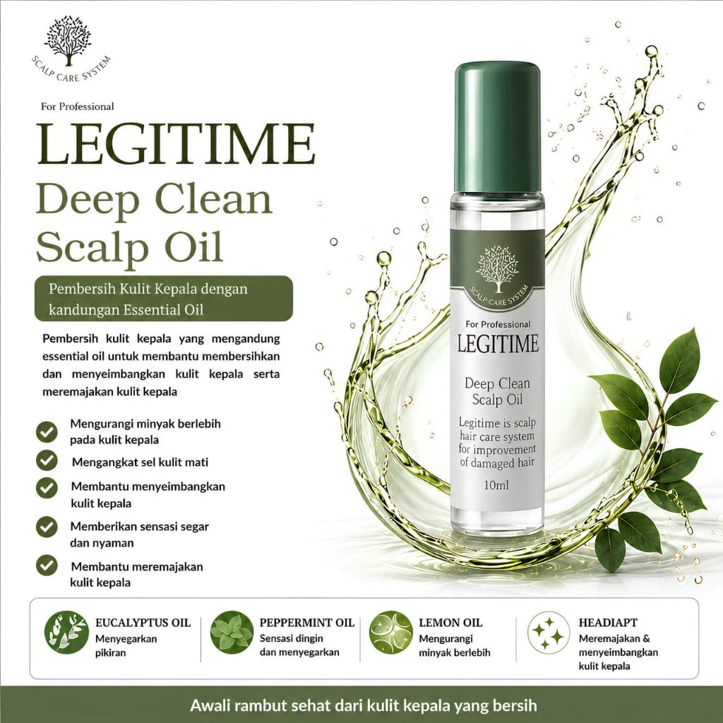 Legitime Deep Cleansing Scalp Oil