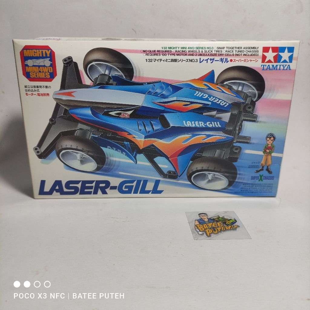 TAMIYA MINI 4WD LASER GILL ORIGINAL MIJ