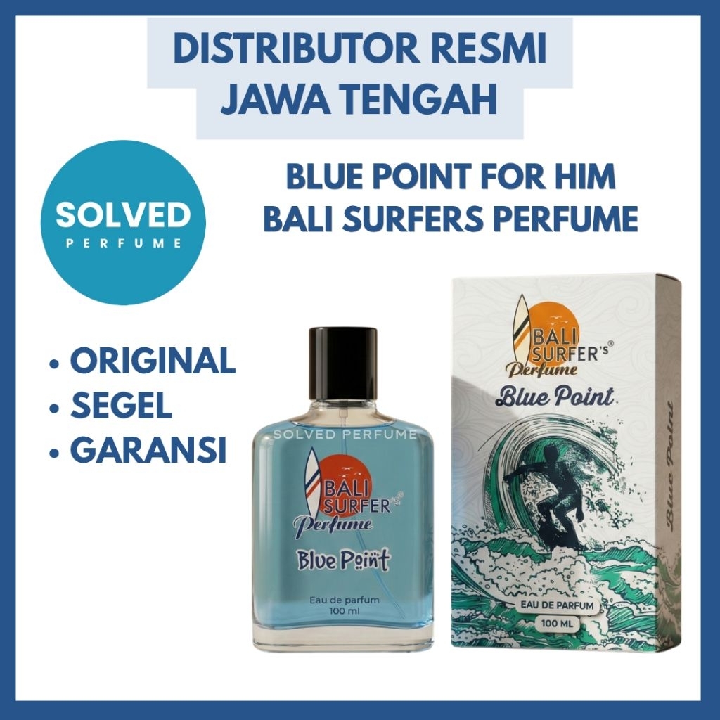 Bali Surfers Parfum Blue Point BSP Pria Original