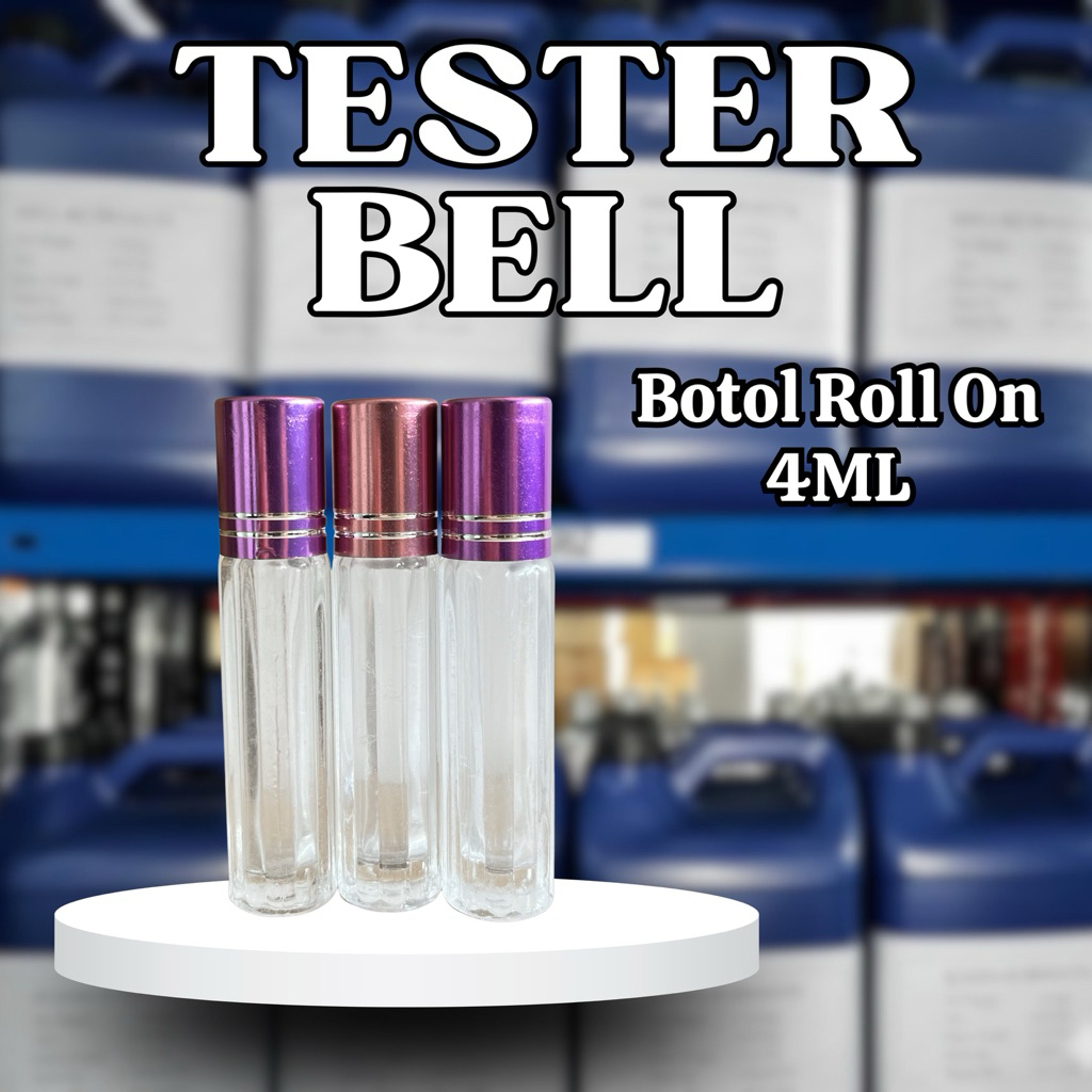 Tester Bibit Parfum Bell - Tester Roll On 4ML