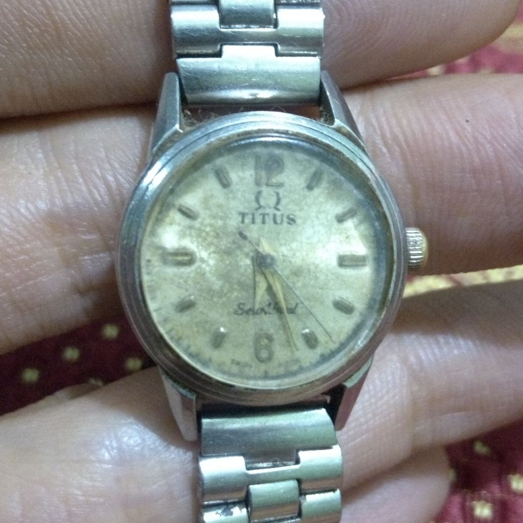 ladies watch jam tangan wanita titus sea admiral manual winding siap pakai