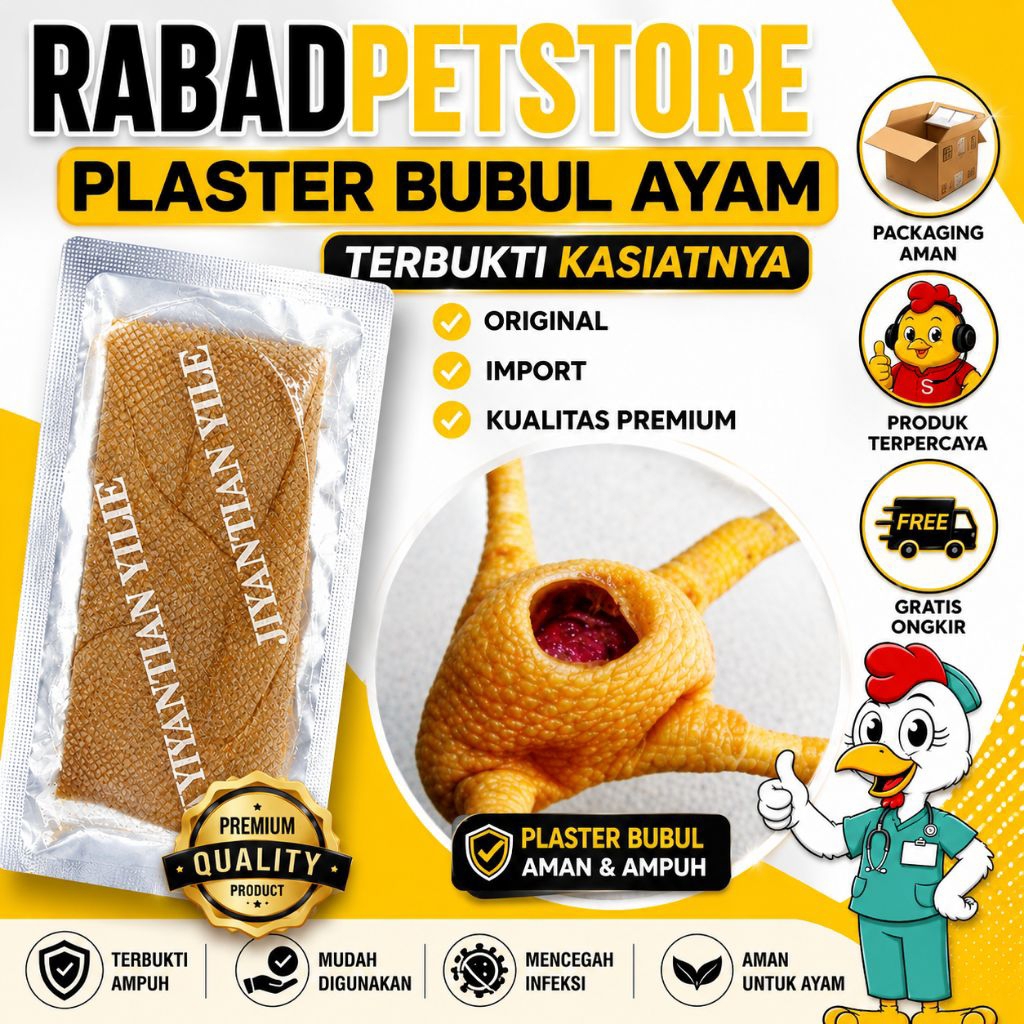 Obat Bubul Ayam Ampuh Plaster Bubul Ayam