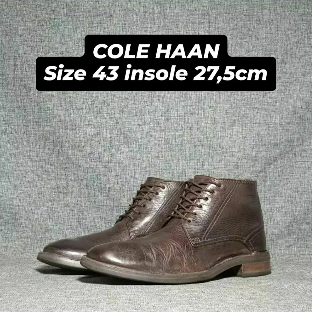 Sepatu Boots Cole Haan Sepatu Kerja Formal Casual