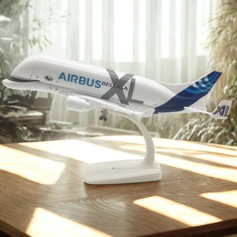 Diecast pesawat Beluga XL diecast pesawat besi diecast pesawat terbang Beluga mainan pesawat Beluga 