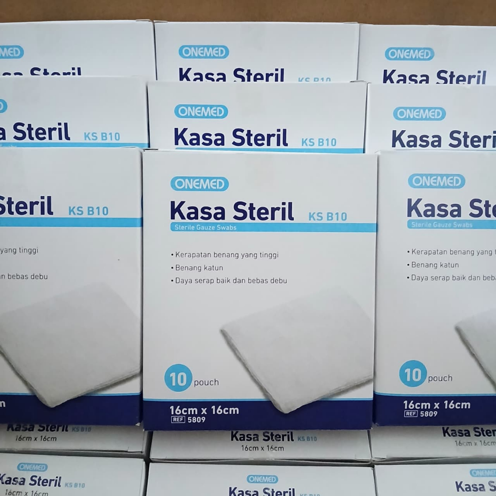 PROMO Kasa Steril Onemed / Kasa Steril One Med / Kasa Lipat 16x16cm