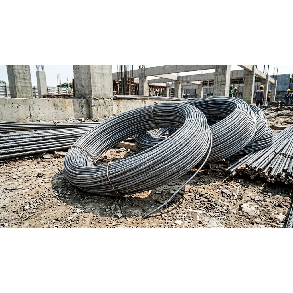 TMJ STEEL Kawat Bendrat Galvanis Tahan Karat - Kawat Pengikat Outdoor per Kilogram