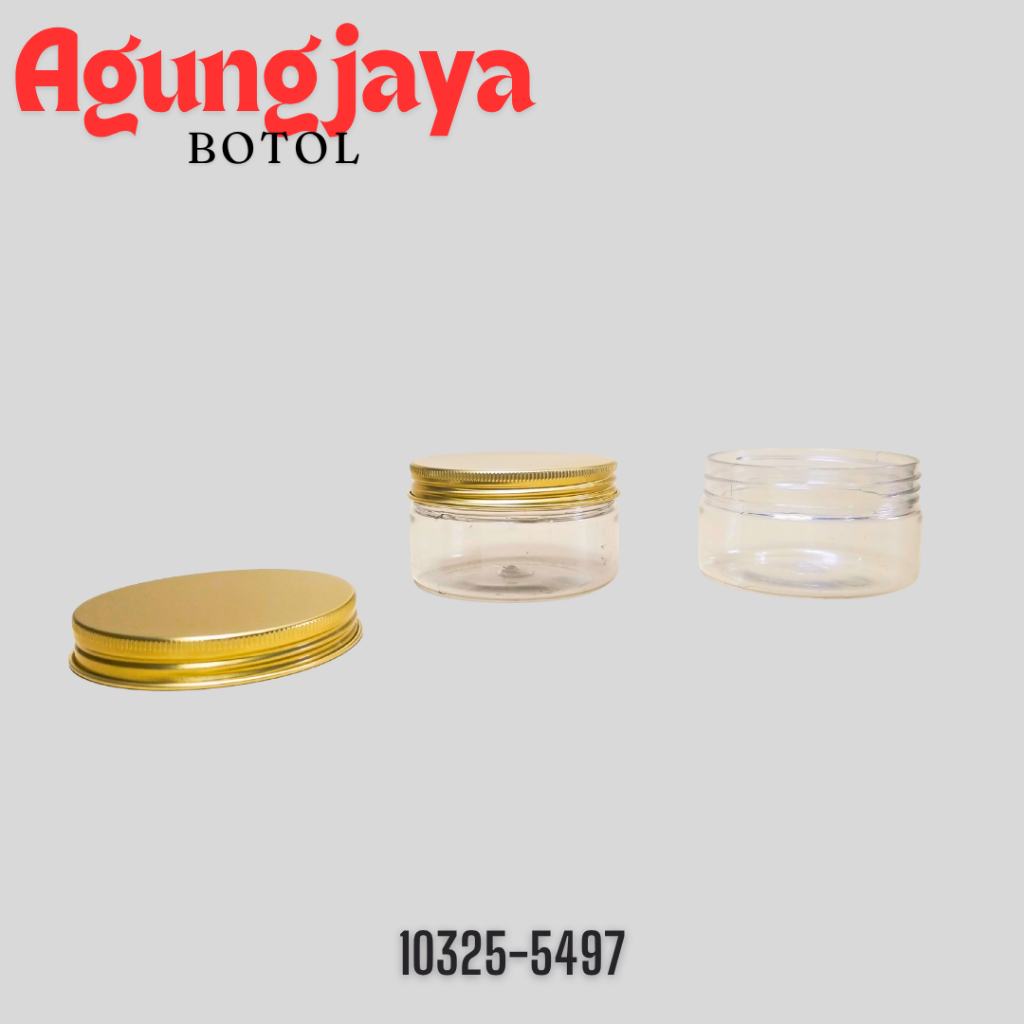 Toples 200 Ml Tabung Natural / Toples Plastik / Toples Tabung / Toples Kue Lebaran  / Toples Hampers