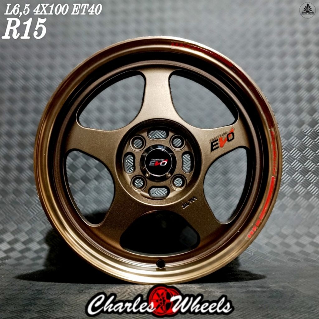 VELG SPOON EVO RING 15 BRONZE