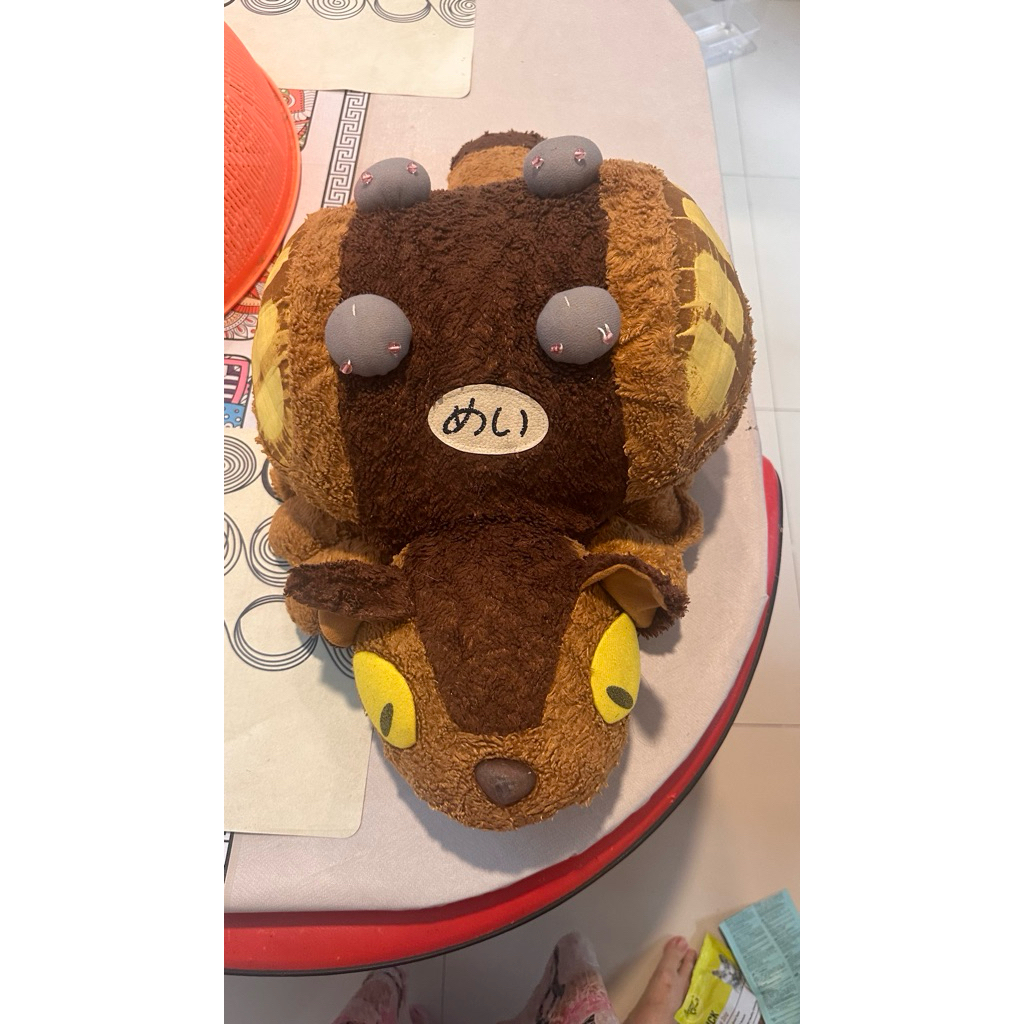 Boneka catbus totoro ghibli jumbo (as is)