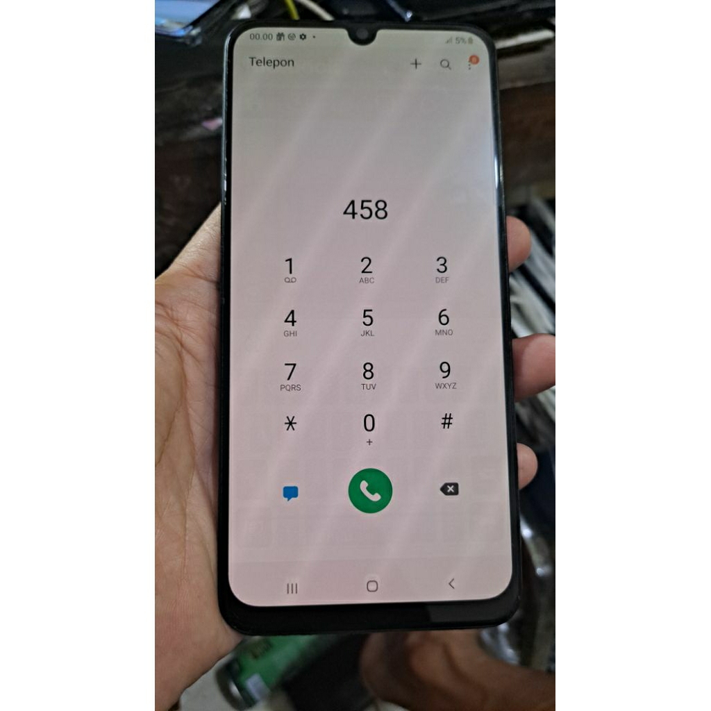 LCD SAMSUNG A30 A305F minus shadow