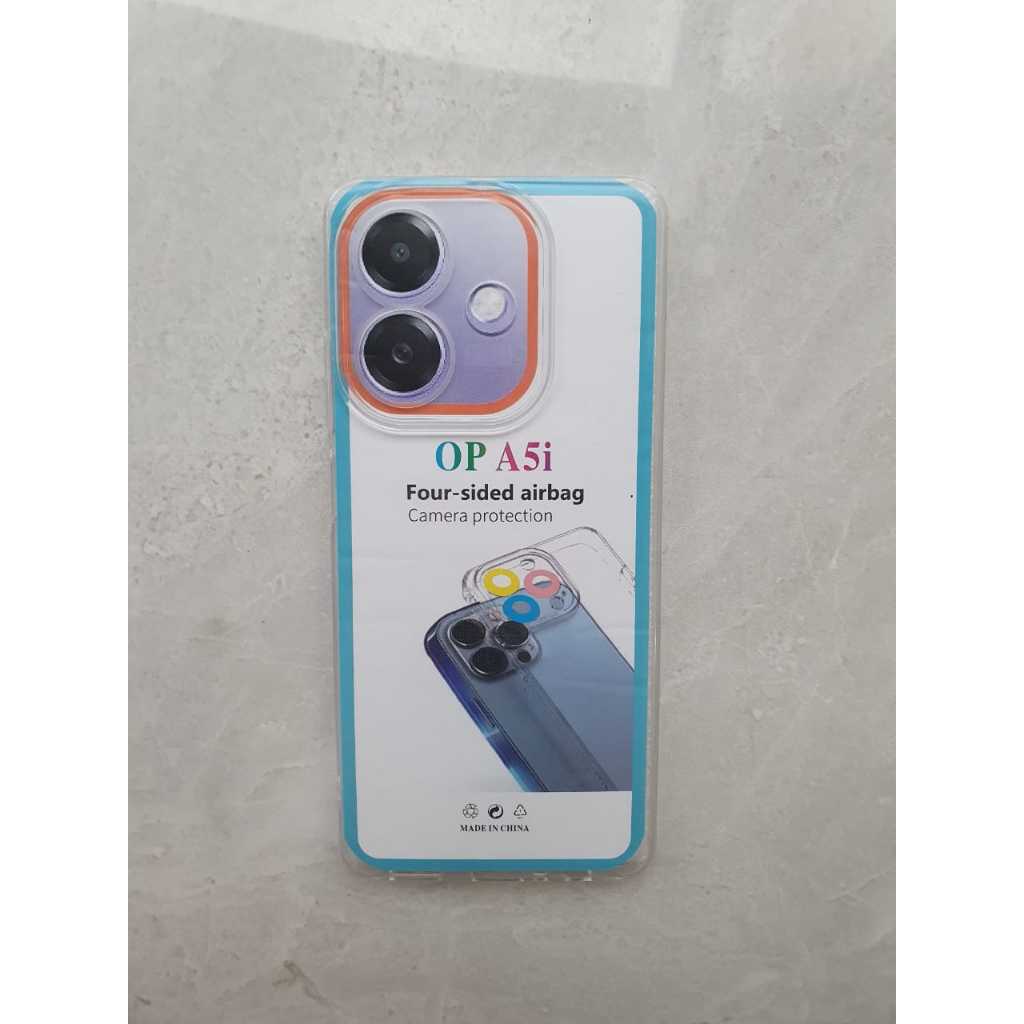 SOFTCASE BENING TRANSPARAN + PROTECT CAMERA OPPO A5i <POD>