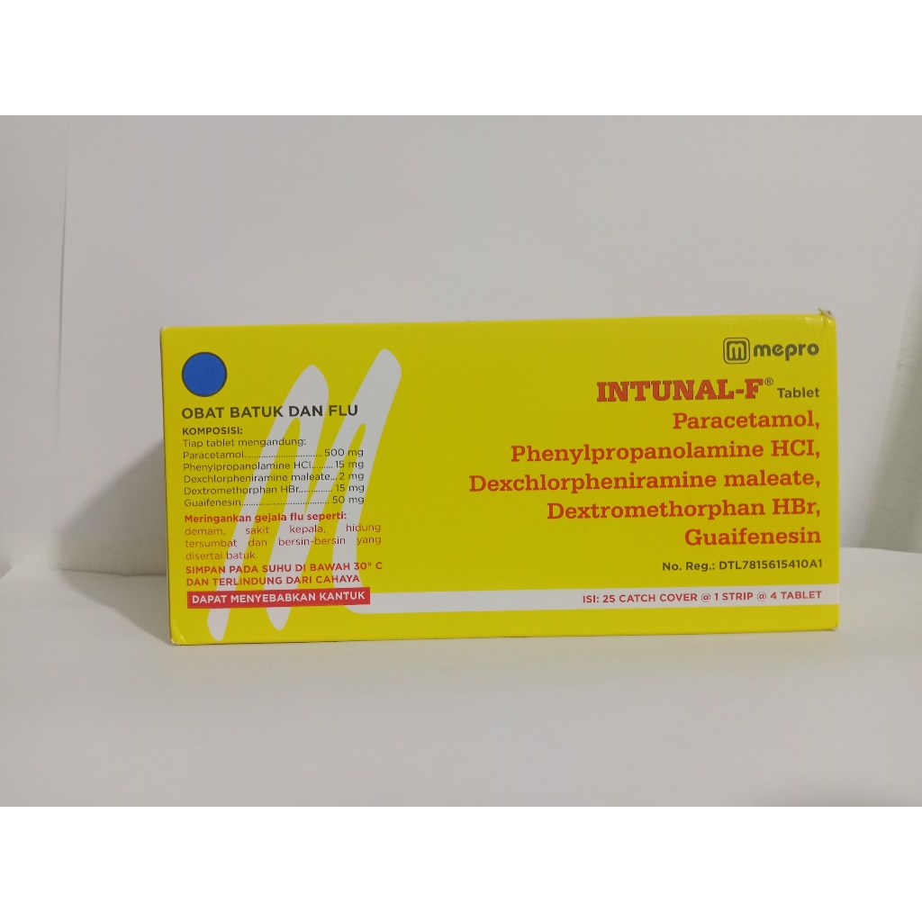 INTUNAL F 1 STRIP @ 4 TABLET BOX