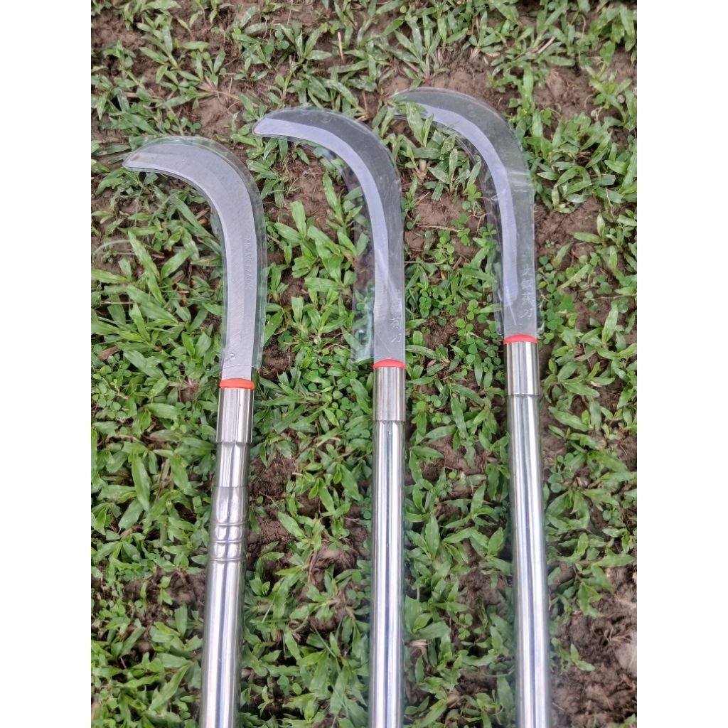 Sabit baja mangan tangkai stenlis original malaysia/ sabit multi fungsi/ solusi bunga dompet sawit/ 