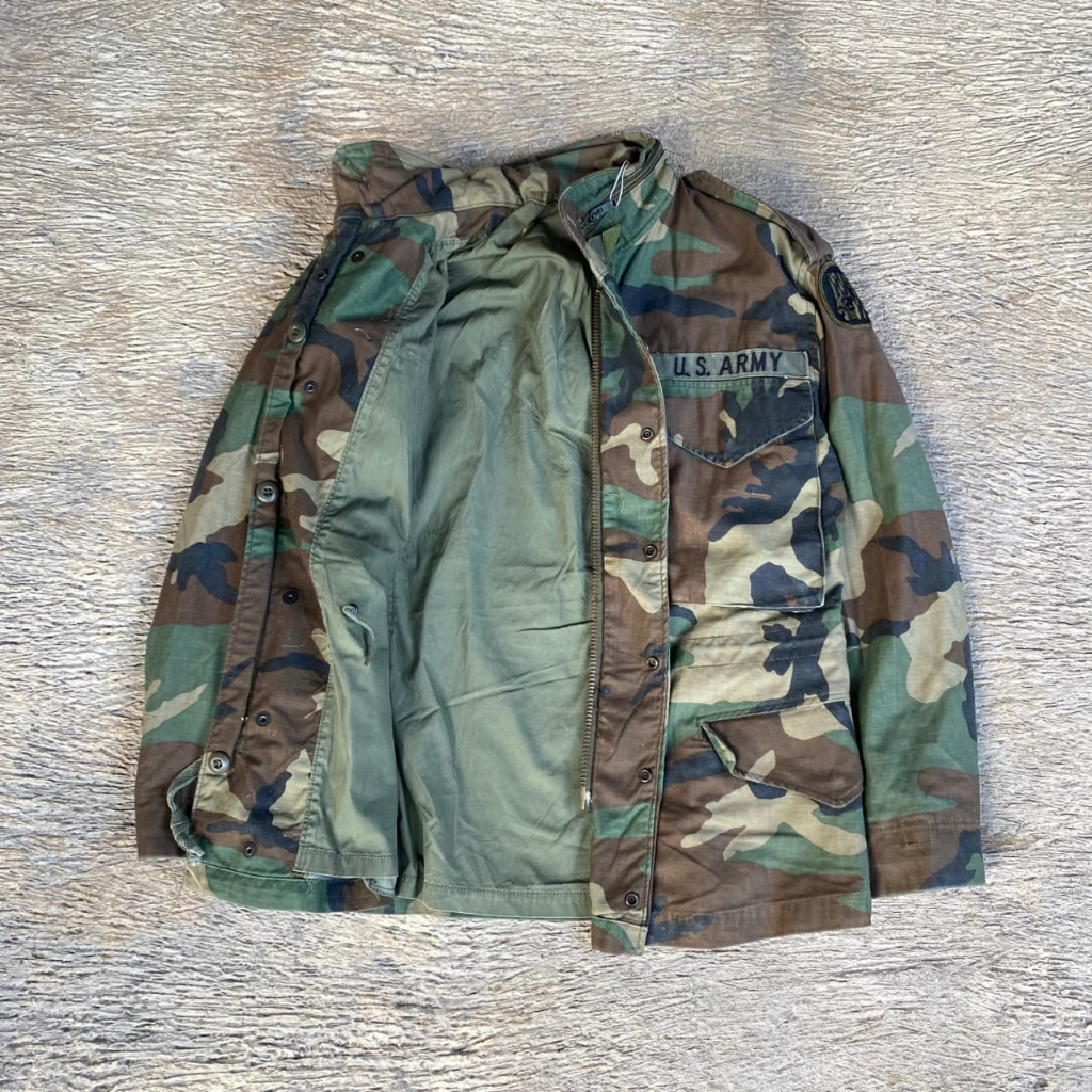 Jaket M65 Woodland US Army