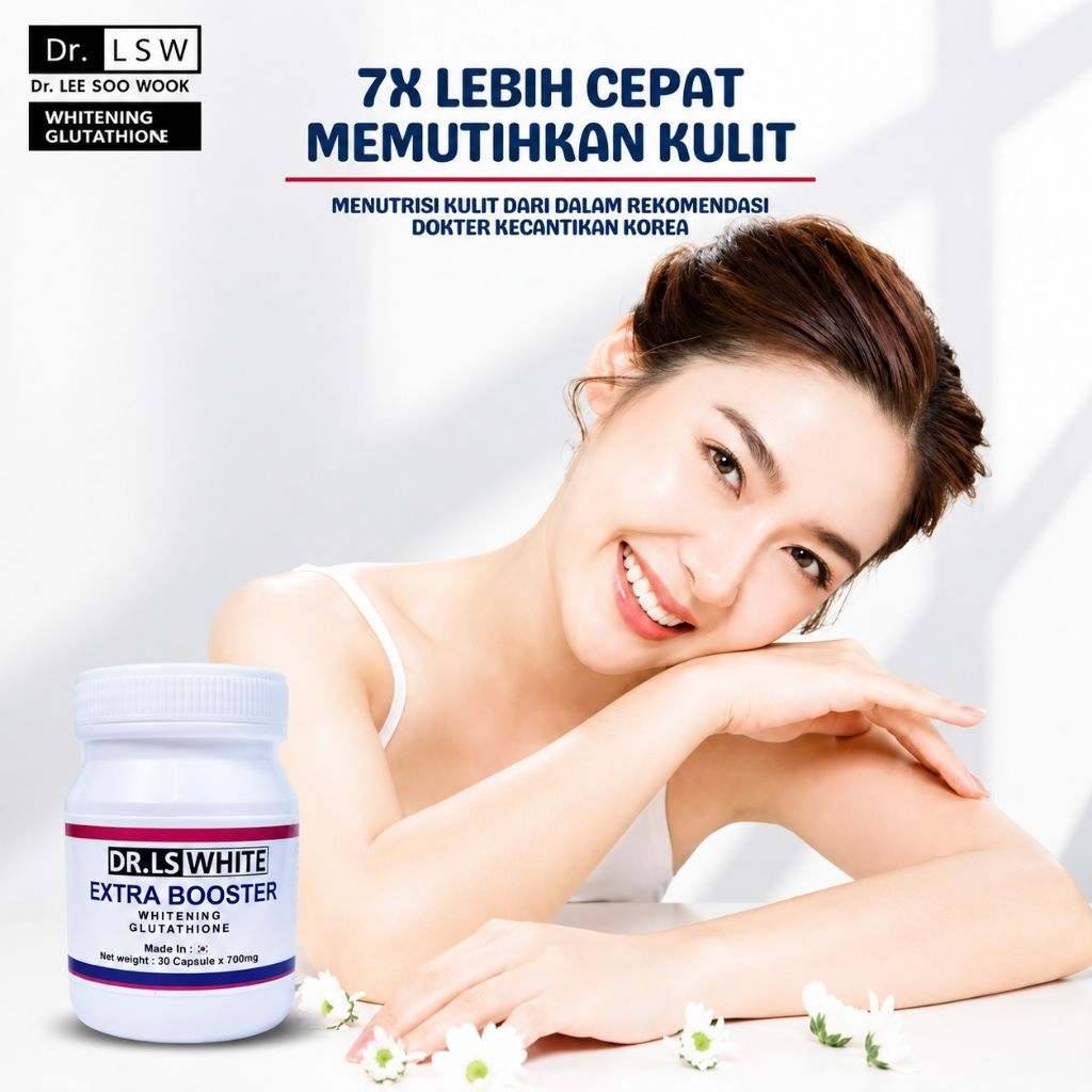 Collagen Pemutih Badan Whitening (DR.LSW) Aman BPOM