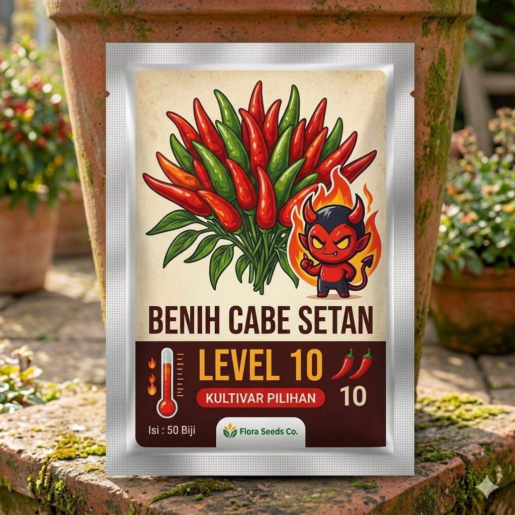 Benih cabe setan berkualitas
