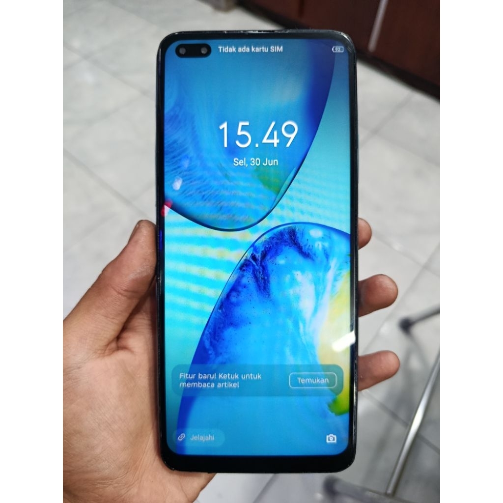 Infinix note 8 ram 6/128 hp aja siap pakai