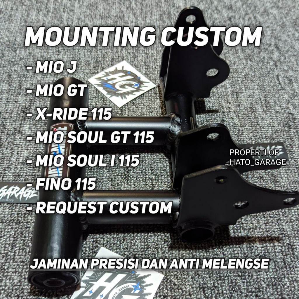Long Mounting Mio J - X-Ride 115 - Fino 115 - Mio GT 115 - Mio Soul i 115 - Soul GT 115 - Mounting C