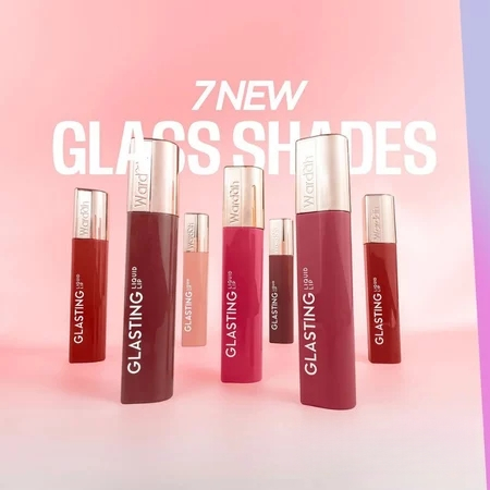 WARDAH Glasting Liquid Lip Hi-Pigmented Glass Color