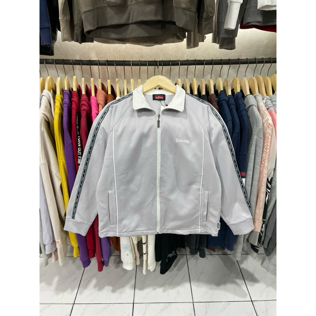 TRACKTOP JACKET SPALDING TAPPED ( M )