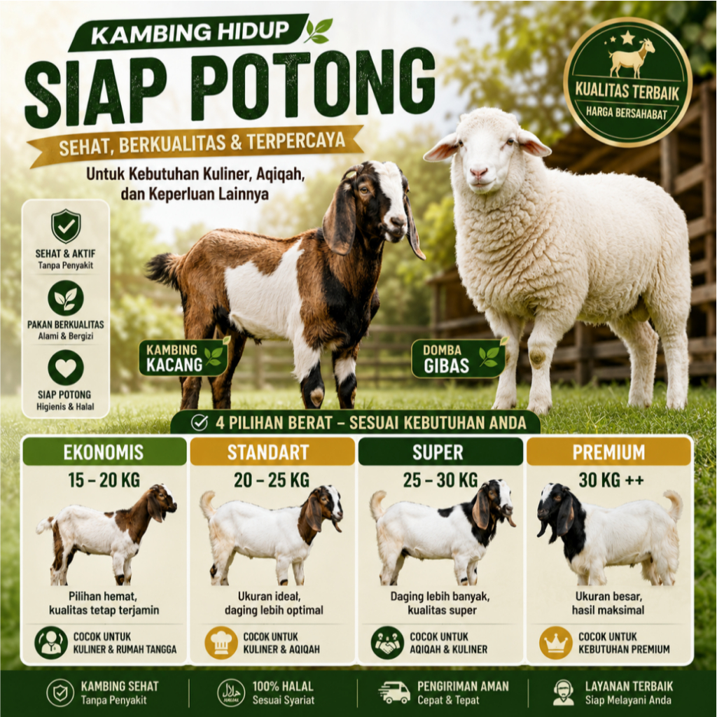 Kambing, Domba, Kambing Hidup, Domba Hidup, Kambing Aqiqah, Domba Aqiqah, Kambing Aqiqoh, Domba Aqiq