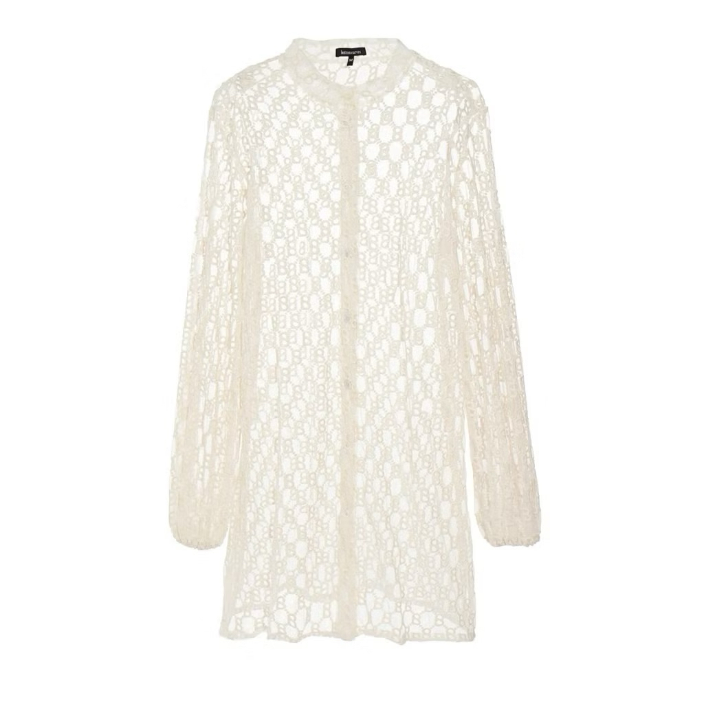 Buttonscarves Monogram Embroidery Tunic uk XL