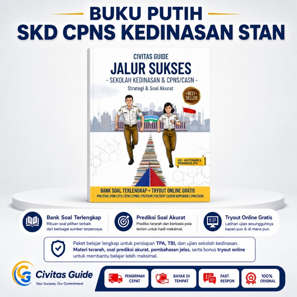 BUKU PUTIH CIVITAS GUIDE SKD CPNS KEDINASAN PKN STAN