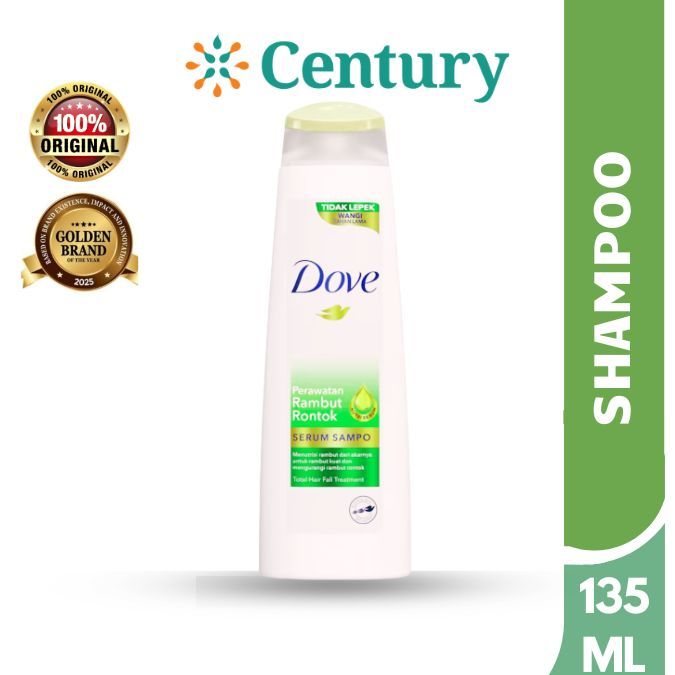 DOVE SERUM SHAMPOO 135ML / PERAWATAN RAMBUT / SHAMPOO