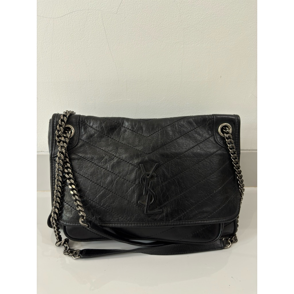 Preloved tas YslNiki lambskin